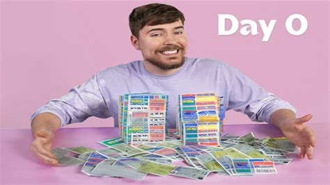 Mr Beast Inspired! Scratch Offs Until I Win Big! $3 Million Jackpot!.